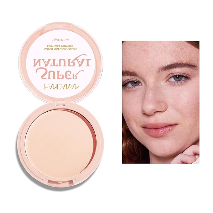 Pressed Face Powder Makeup Mineral Foundation Finishing Powder Pressed Finishing and Setting Powder Loose Setting Powder Makeup #02