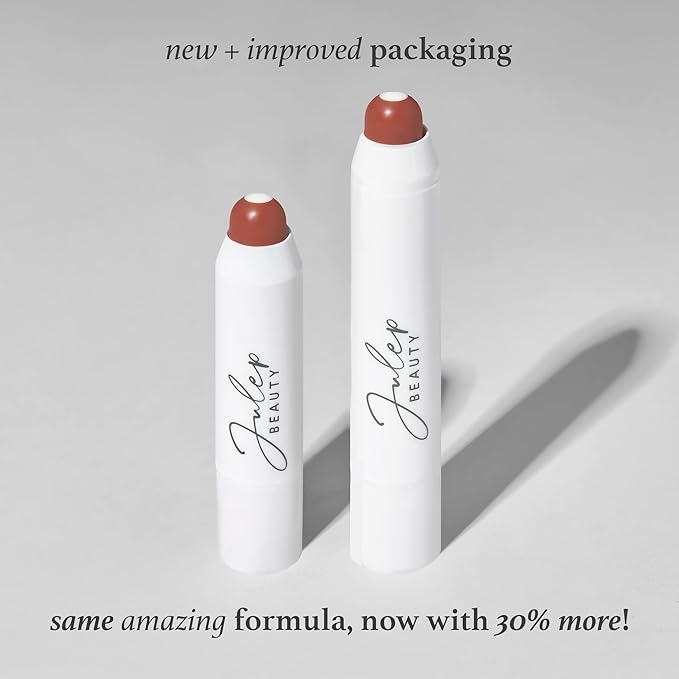 Julep It's Balm: Tinted Lip Balm + Buildable Lip Color - Brown Sugar - Natural Gloss Finish - Hydrating Vitamin E Core - Vegan