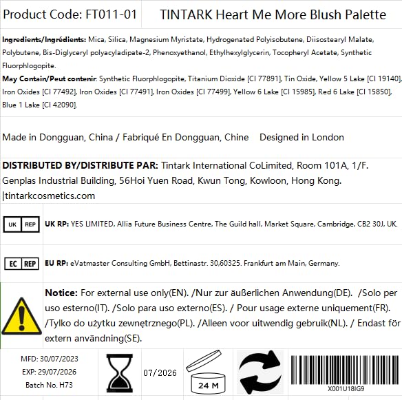 Blush Palette, Bronzer Matte Blush and Highlighter Palette, Cheek Blush Makeup, Bright Pink Blush Powder, Rose Magenta Peach Red, Talc Free