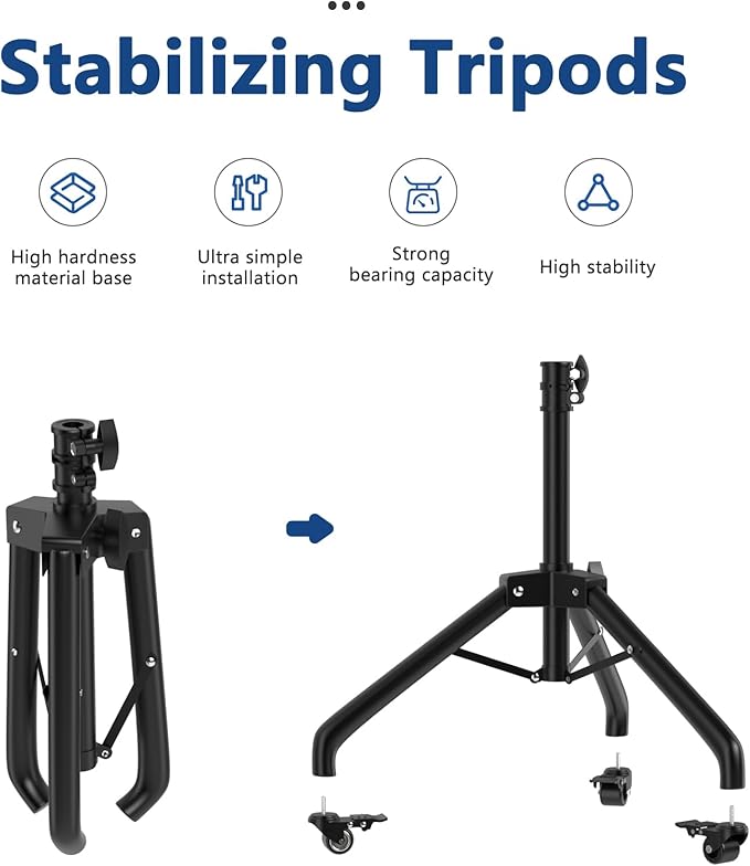 ZHOOGE Salon Tray Cart on Wheels with Stand Rack Tray, Premium Iron Alloy Tattoo Tray Height Adjustable Salon Service Tray with 360 Degree Mute Universal Tricycle for Tattoo Work, SPA and Dental Tray