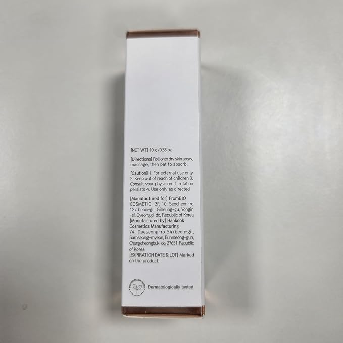 White Mastic Moisture Ampoule Stick (0.35oz) - Wrinkle Reduction, Elasticity, Moisturizing, Radiance Multi Balm. Korean Skin Care Serum Stick for Face, Lips, Eyes, Neck. Vegan T3 Collagen.