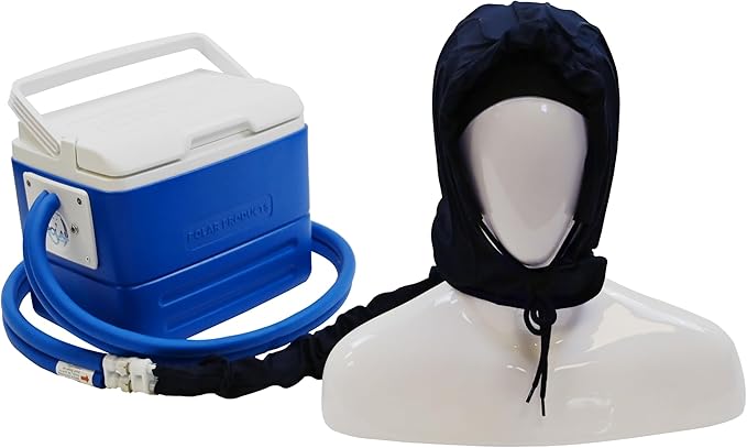 Polar Active Ice® 3.0 9QT Cold Therapy Ice Machine Programmable Timer Head Cap Cryotherapy Pain Relief System for Migraines & Headaches
