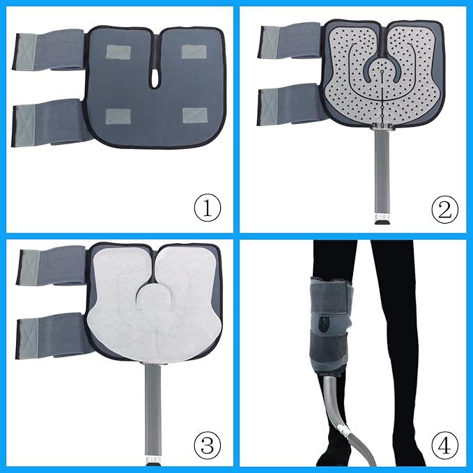 Cold Therapy System, Programable Ice Therapy Machine for Knee, Post-Surgery Continuous Cryotherapy Cold Pack, Including a Insulated Outer Wrap Pad