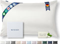 Premium Silk Pillowcase 100% Organic Mulberry Silk, 22 Momme, Grade 6A - Oeko-Tex Certified in Germany - Luxury for Hair & Skin, 1 Piece (Standard Size 20x26 Inches, White)