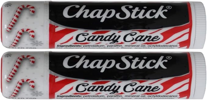 ChapStick Candy Cane, 0.15 Ounce (Pack of 2)