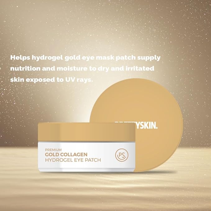 PS.PRETTYSKIN Gold Collagen Hydrogel Eye Patch 60-Sheets