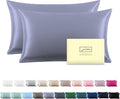 Silk Pillowcase for Hair and Skin,Soft,Breathable and Sliky 100% Silk Pillowcases King Set of 2,Both Sides Natural Mulberry Silk Pillow Cases with Hidden Zipper(King Size 20"X 36",2pcs)