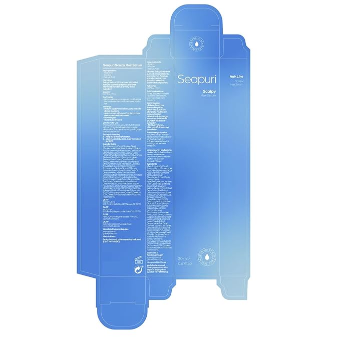 Scalpy Hair Growth Serum for Men & Women for Hair Loss & Thinning | Scalp Treatment with Salicylic Acid, Menthol, Dexpanthenol | Non-Greasy, Lightweight | Exfoliates Dandruff & Soothes Itch