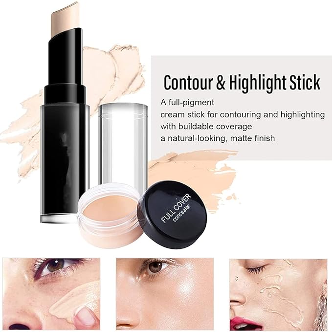 MAEPEOR All In One Makeup Kit for Girls Women 27 Piece Full Makeup Gift Set with Eyebrow Pencil Eyeliner Eyeshadow Palette Mascara Foundation Concealer Lip Gloss Lipstick Makeup Remover Makeup Brush (POP004B)