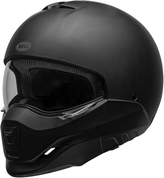 Bell Moto Broozer Matte Black Large