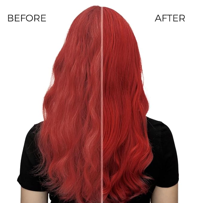 SOVONCARE Red Hair Color Depositing Conditioner Mask 5.28 OZ, Cruelty-Free