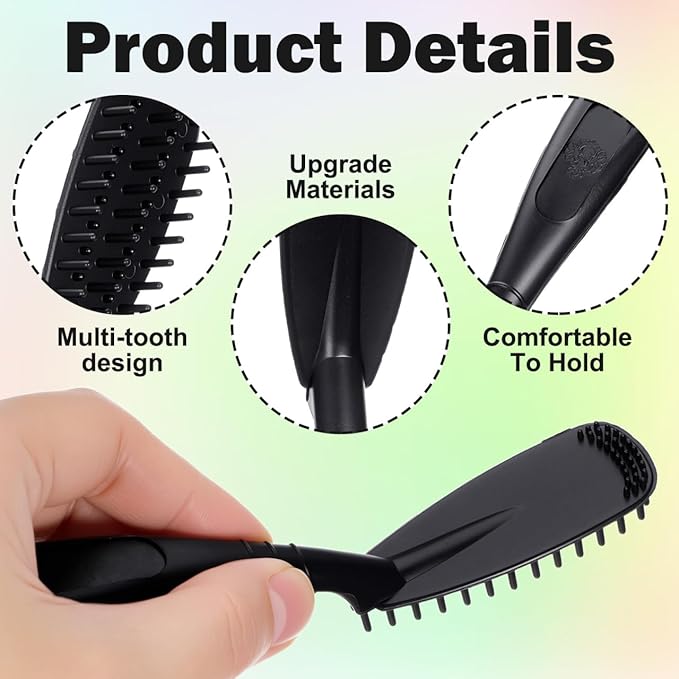 PartyKindom 6pcs Hair Dye Brush for Salon: Hair Coloring Tools Highlight Brush Professional Color Applicator for Stylist