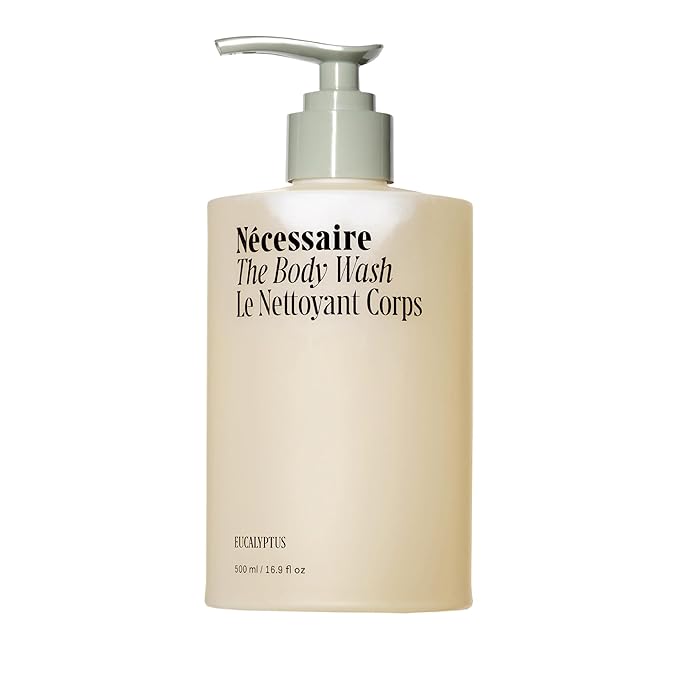 Nécessaire Eucalyptus Body Wash with Pump | Multi-Oil Nourishing Cleanse For Women + Men | Gel Cleanser | Dermatologist-Tested. Hypoallergenic | No SLS/SLES (500 ml / 16.9 fl. oz.)