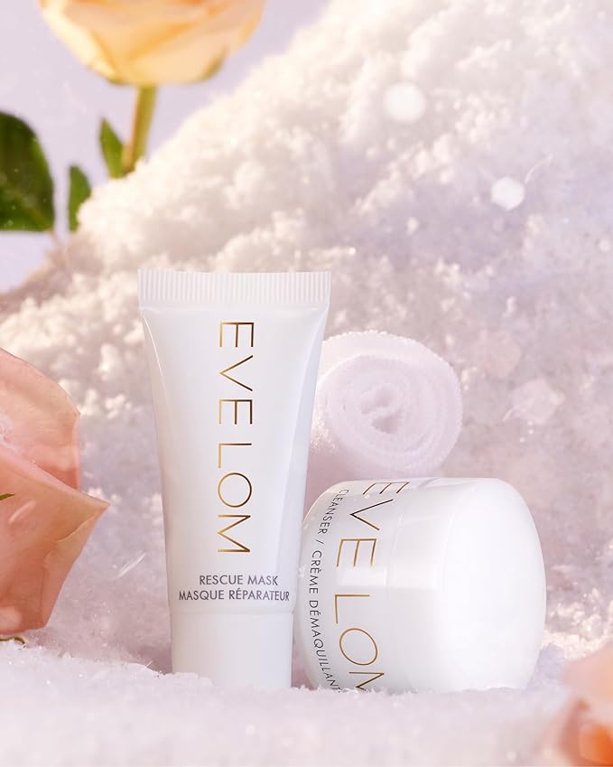 EVE LOM Skin Saviour Holiday Set - Iconic Cleanser Balm & Honey-Infused Clay Mask - Luxurious Beauty Ritual for Soft, Pure & Hydrated Skin - Botanical Skincare Essential Giftset