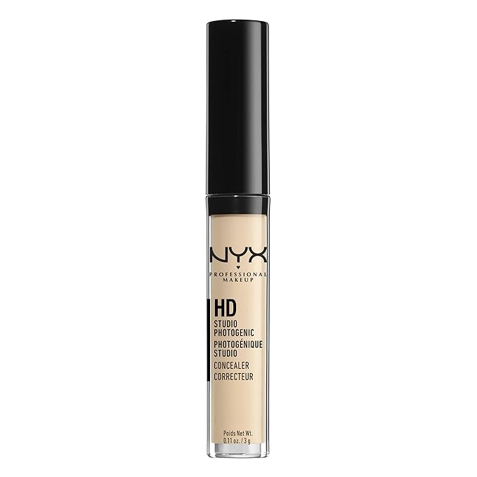 NYX PROFESSIONAL MAKEUP HD Studio Photogenic Concealer Wand, Medium Coverage - Alabaster