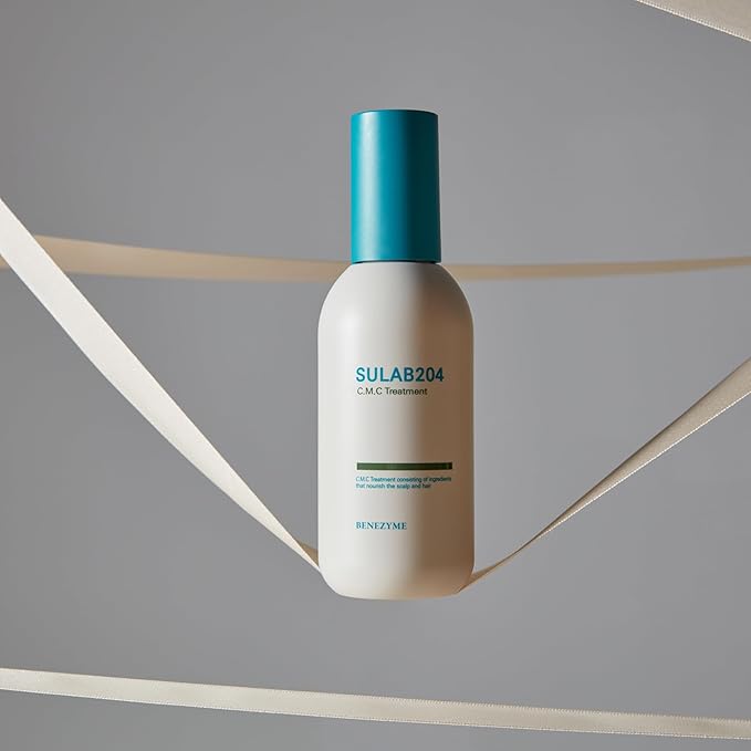 SULAB204 C.M.C Treatment – Scalp & Hair Nourishing Treatment with 17 Amino Acids, Hydrolyzed Keratin & Collagen, Spider Polypeptide, Salon-Quality – Made in Korea – 200 ml / 6.76 fl oz