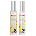 TYMO Heat Protectant for Hair with Argan Oil for Heated Styling Tools, Leave in Conditioner Spray to Smooth & Hydrate, Natural Pure Formulation, Multi-benefit Treatment, Lightweight Spray, Pack of 2