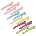 12 Pcs Hair Clips for Styling Sectioning, YISSION 3.1 Inch Alligator Hair Clips Hair Barrettes No Crease Duck Billed Hair Clip, Hair Styling Accessories for Women Girls (6 Pastel Colors)