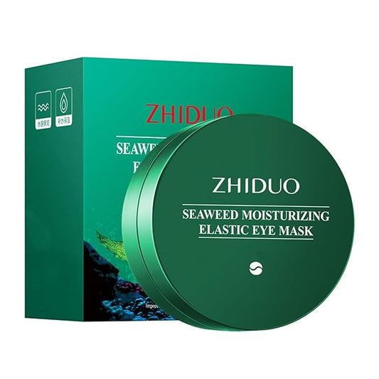 Under Eye Patches - 24K Gold Eye Mask,Moisturizing Serum for Firming, Brightening, and Relieving Eye Fatigue - Under Eye Patches for Dark Circles and Puffiness (seaweed)