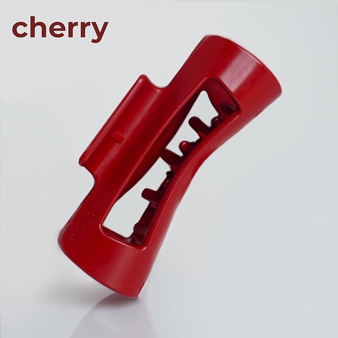 The Original Mello Hair Claw Clip Squishy Claw Clip Made in Korea Patent Pending 30021976 (Pink, Red, Blue, 3 Pack Medium)