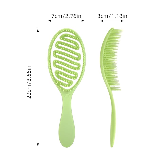 Candy Brush Scented Detangling Hair Brush for Wet or Dry Hair, Professional Vented Brush for Thick, Coarse & Curly Hair for Women and Girl. Eliminates Knots & Scalp Massage, Idea Gift