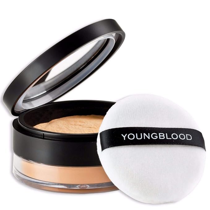 Youngblood Clean Luxury Cosmetics Hi-Def Hydrating Loose Powder, Warmth | Matte Shine Control Translucent Setting Finishing Blur Powder | Vegan, Cruelty-Free