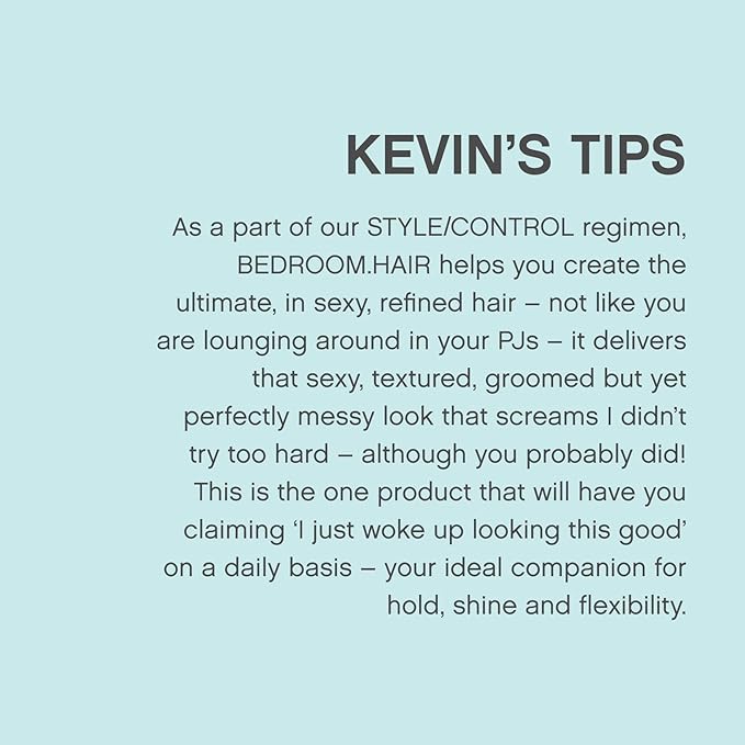 KEVIN.MURPHY BEDROOM.HAIR - Flexible Texturising Hair Spray - For All Hair Types - Hair Care for Effortless Bedroom Hair - With Ginger Root Extract - 235 mL / 7.9 fl oz