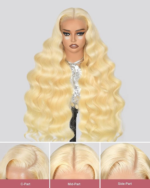 30 Inch Wear And Go Glueless 613 9x6 HD lace front wig Human Hair Pre Plucked Pre Cut For Beginners Human Hair 180% Density Body Wave Lace Front Wigs No Glue Pre Cut 3 Seconds To Wear Glueless Wig
