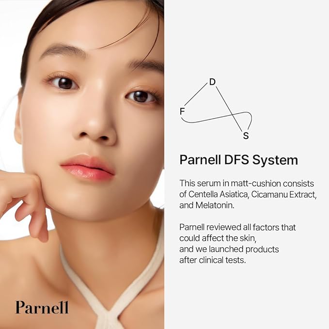 Parnell Cicamanu Serum In Matte Cushion (#19 Porcelain, 15g)