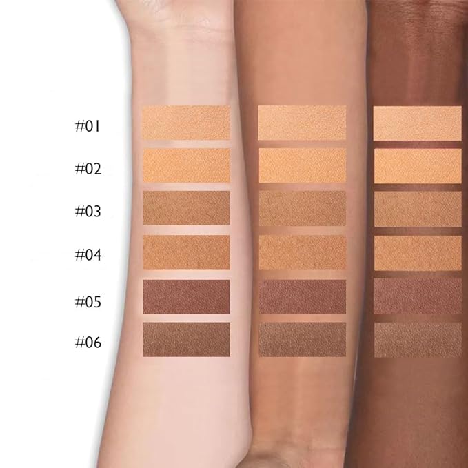 Pressed Matte Face Powder Makeup & Setting Powder for Poreless Wrinkle Blurring Contour Concealer Finishing,Lightweight,High Coverage,Shine Control, N.W 10g (03)