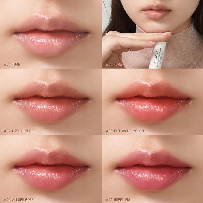 All Day Essential Tinted Lip Balm 05 Berry Fig | Natural Gloss Balm, Moisturizing Lip Care, Deep Nourishing Plant-Based Chapstick, Lasting Hydration Lip Butter for Dry Cracked Chapped Lips