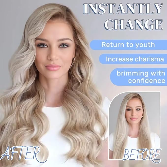 Human Hair Tape in Extensions Chestnut Brown to Mixed Dirty Blonde 20 Inch Invisible Tape in Hair Extensions Human Hair for Women Hair Extensions Real Human Hair Tape in