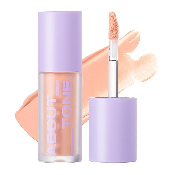 Fluffy Air Blusher 5 Colors - Lightweight Melting Liquid Blush for Colorful Cheeks, Highly Pigmented, Cheekbones and Eye Makeup, Soft Matte Finish, Buildable Formula (01 BEBE CORAL)