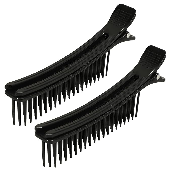 Hair Salon Clips - 2 Pack Sectioning Hair Clips for Styling and Professional Use Lightweight and Durable Design