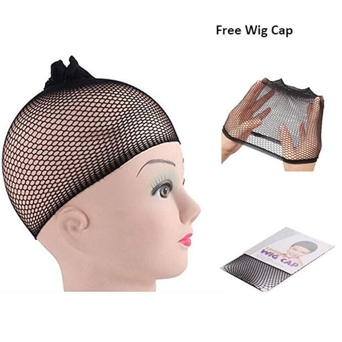 BUFASHION 14" Women Short Dark Purple Kinky Straight Cosplay Synthetic Wigs With Air Bangs 46 Colors Available (Dark Purple 2)