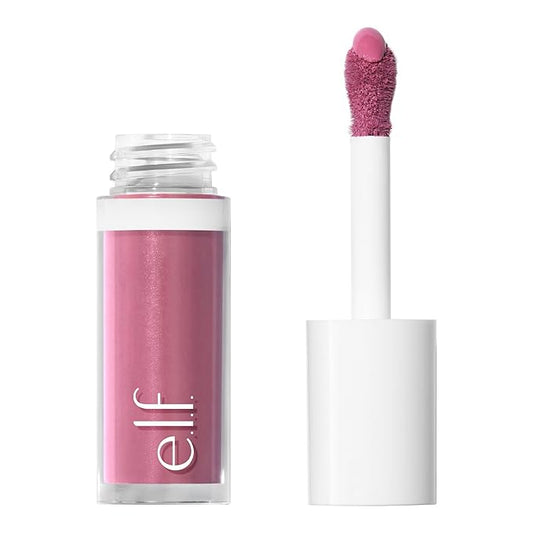 e.l.f. Camo Liquid Blush, Long-lasting Liquid Blush For High-pigment Color, Creates A Soft, Dewy Finish, Vegan & Cruelty-free, Bold-Faced Lilac