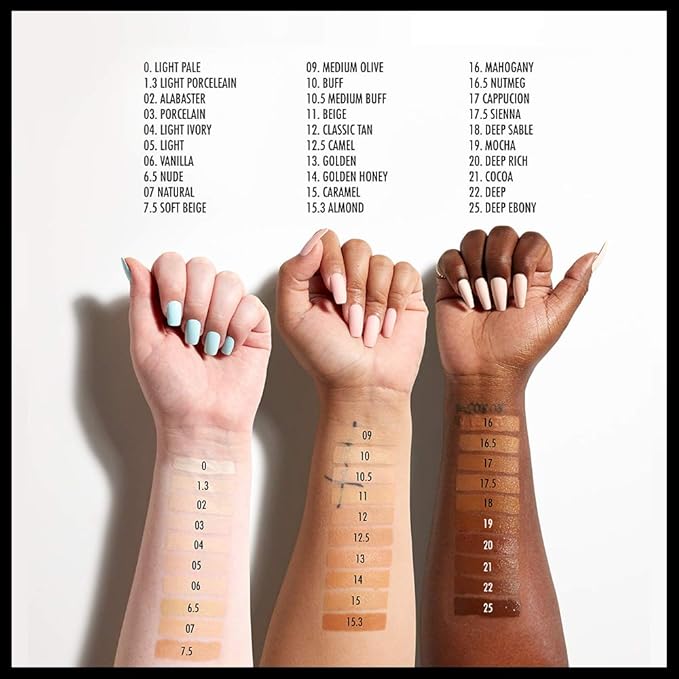 NYX PROFESSIONAL MAKEUP Total Control Pro Drop Foundation, Skin-True Buildable Coverage - Buff