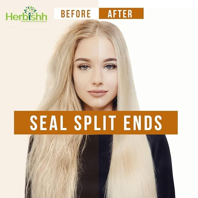 Combo Pack - Herbishh Hair Color Shampoo for Gray Hair + Argan Intense Hair Mask - Hair Dye Colors in Minutes - Long-lasting - 500 Ml - Stimulates Dry, Frizzy Hair (Wine Red)
