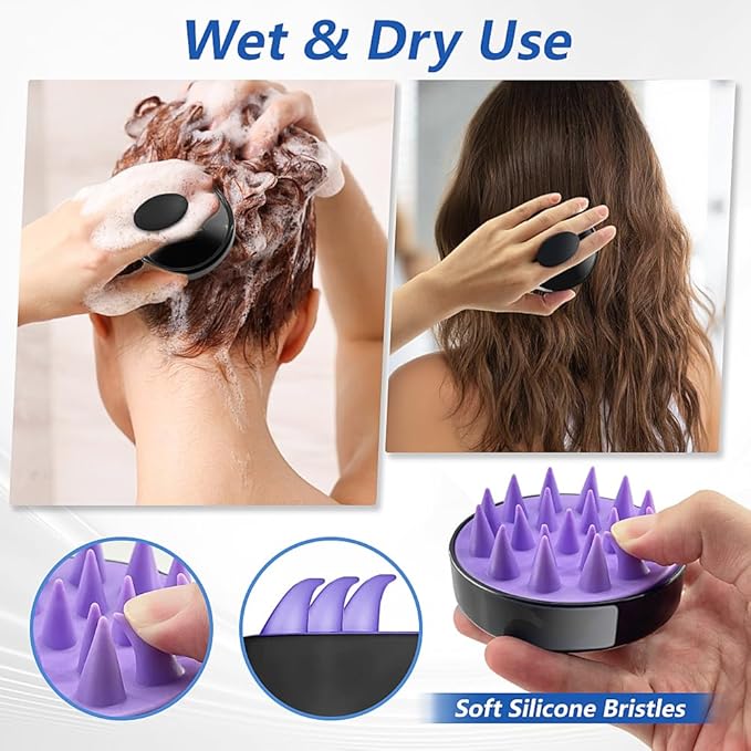 Back Scratcher Extendable with 6 Detachable Scratching Heads and Hair Scalp Massager for Itches Lotion Application Spa Adults Women Men Seniors The Disabled Baby Pink
