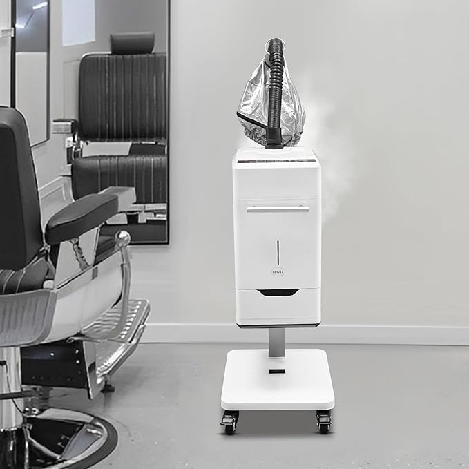 110V 500W Multifunctional Anion Hair Steamer for Deep Conditioning Nano Steamer for Black Hair Standing Hair Steamer Machine for Home, Hairdressing Salons, Spa Professional Steamer for Hair Coloring