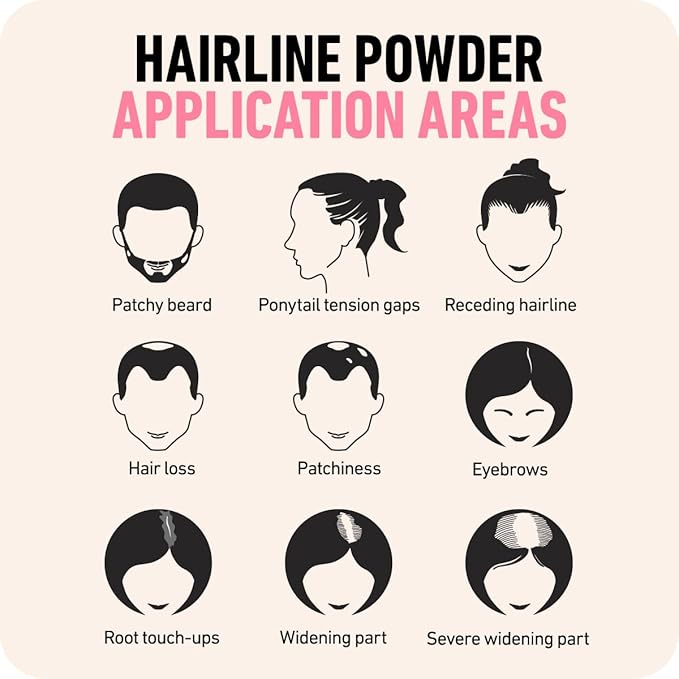 BOLDIFY Hairline Powder - Root Touch Up Hair Color for Gray Coverage - Bald Spot Concealing Hair Powder for Women & Men - 24-Hour Stain-Proof - Light Blonde