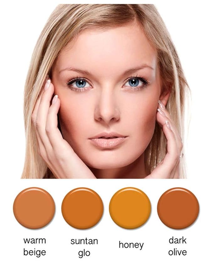 Airbrush Makeup - Foundation 1/2oz Bottle Choose Color (Suntan Glo)