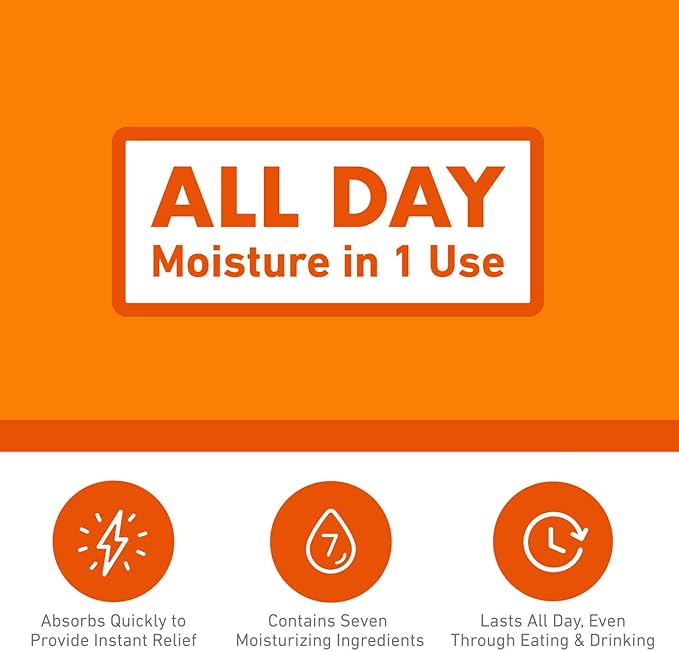 O'Keeffe's Unscented Lip Repair Lip Balm for Dry, Cracked Lips, Stick, (Pack of 9)