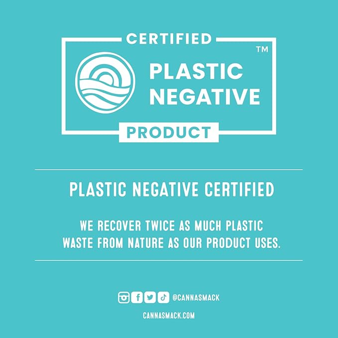 CannaSmack Natural Hemp Lip Balm - Sweet Mint Flavor - Besswax and Natural Botanical Extracs - Cooling & Moisturizing