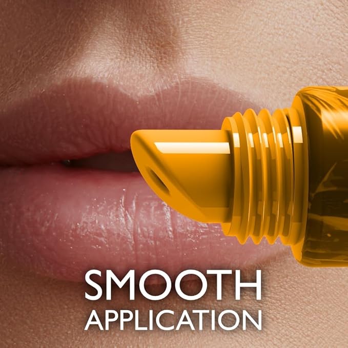 Moisturizing Lip Balm 0.50 Oz - Apricot & Chamomile Flavour - Natural Lip Balm - Vegan and Beeswax-Free Formula - Hydrating Flavored Lip Balm - Shea Butter Enriched Formula