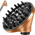 Large Diffuser Attachment Compatible with Dyson Airwrap, Upgraded Diffuser Nozzle to Dryer Faster and Define Curls Hair,Hair Dryer Diffuser Attachment Alternative,for Dyson Airwrap Attachments,Gold