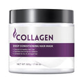 Collagen Deep Conditioning Hair Mask Protein Hydrating & Repair Treatment for Dry Damaged Hair, Restores Smoothness Shine, Hair Mask for Growth, Frizz Control & Bleached Hair Repair, 500g