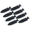 minihope No Crease styling Clips, Big size 3.1inch 8cm,Black,8-count.…