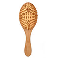 Lindale Wooden Hair Brush for Women Men, Natural Bamboo Detangler Paddle Hairbrush for Hair Growth Massaging Scalp, Reduces Static for Curly Hair with Ergonomic Handle Oval