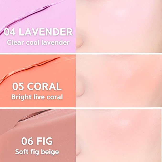 BBIA Ready To Wear Downy Cheek Cream Blush 8 Color - Creamy Blendable & Buildable Blush Dewy Texture & Matte Finish High Pigment Longlasting Lightweight Natural Face Makeup, 0.12oz (03 DOWNY APRICOT)